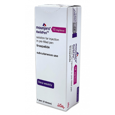 MOUNJARO 10 MG / 0.5 ML ( TIRZEPATIDE ) FOR SUBCUTANEOUS INJECTION — PRE-FILLED PEN